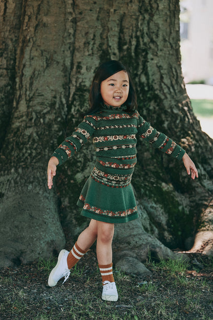 Fiona Skirt - Bough Eyelet Ribbon