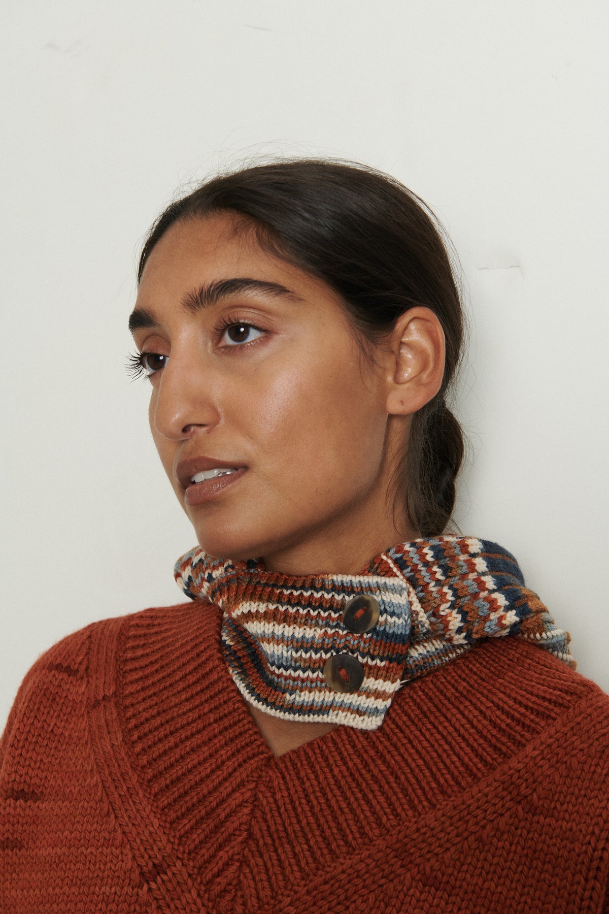 Fisherman Hood - Neriage Space Dye