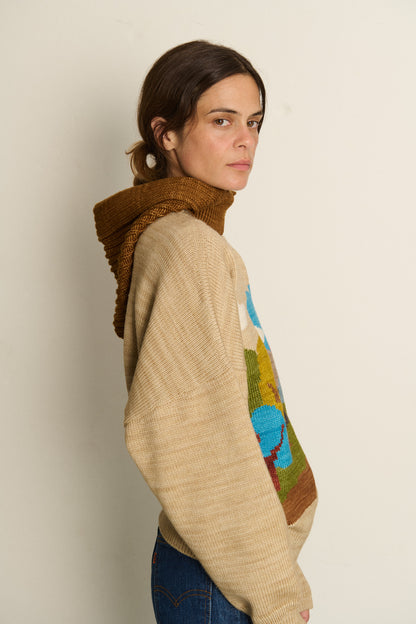 Fisherman Hood - Nutmeg