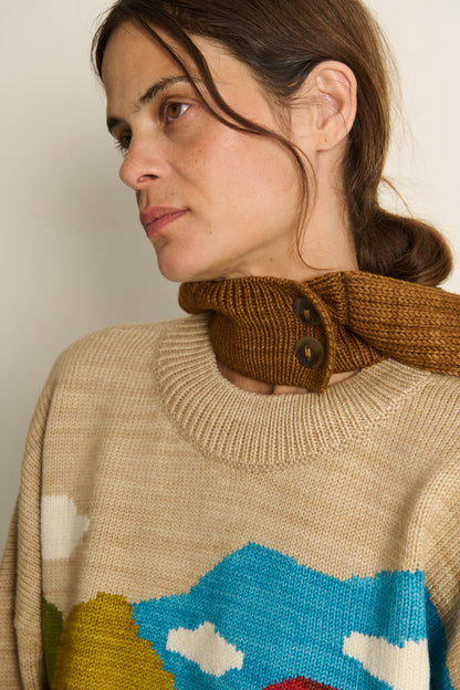 Fisherman Hood - Nutmeg