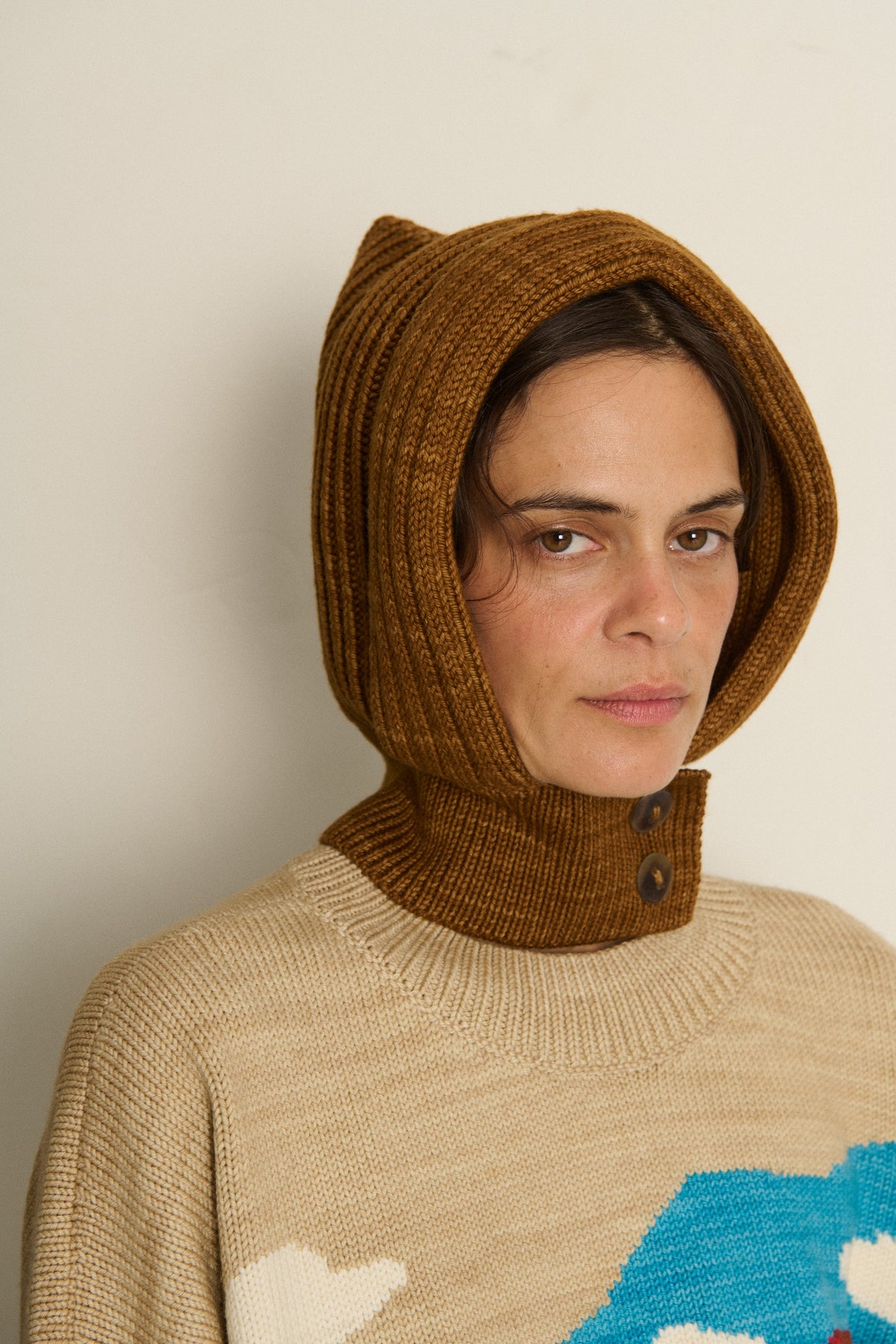 Fisherman Hood - Nutmeg