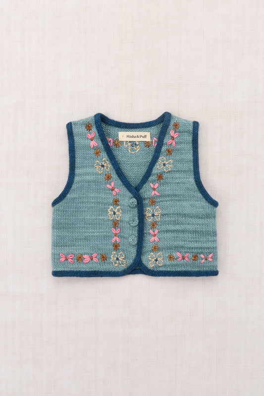 Floret Fernando Vest - Slate