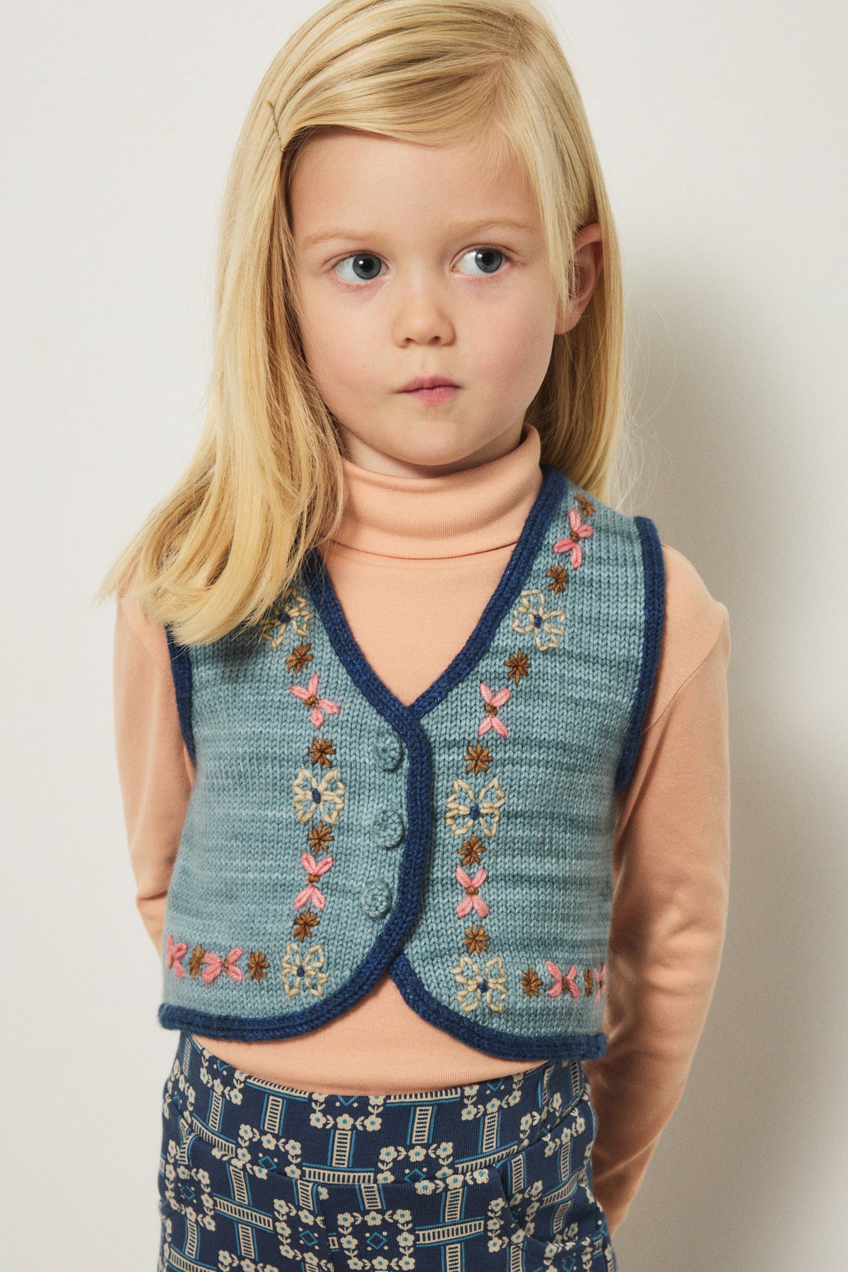 Floret Fernando Vest - Slate