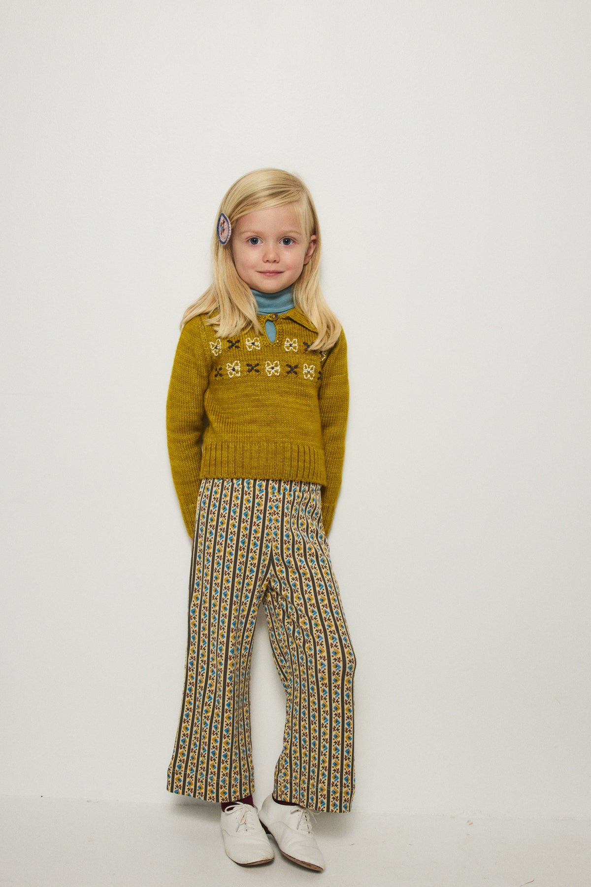 Floret Leonie Sweater - Pistachio
