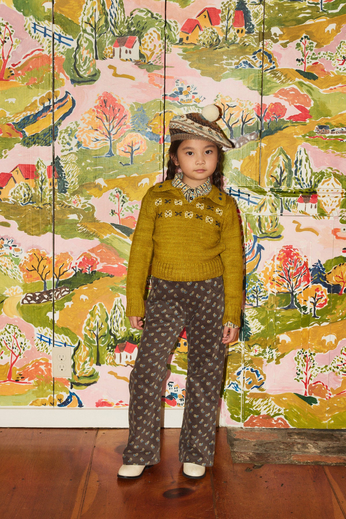 Floret Leonie Sweater - Pistachio