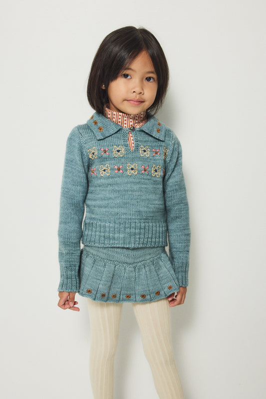 Floret Leonie Sweater - Slate