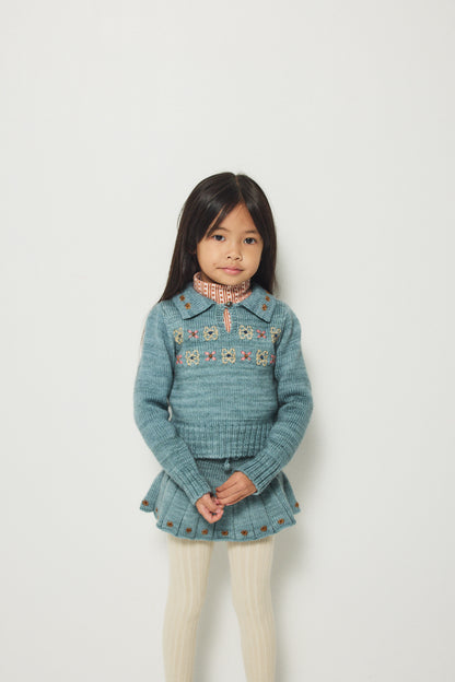 Floret Leonie Sweater - Slate
