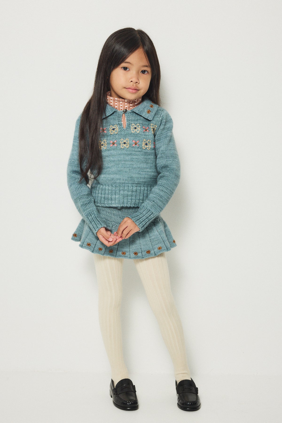 Floret Leonie Sweater - Slate