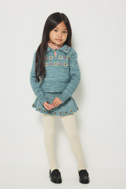 Floret Leonie Sweater - Slate