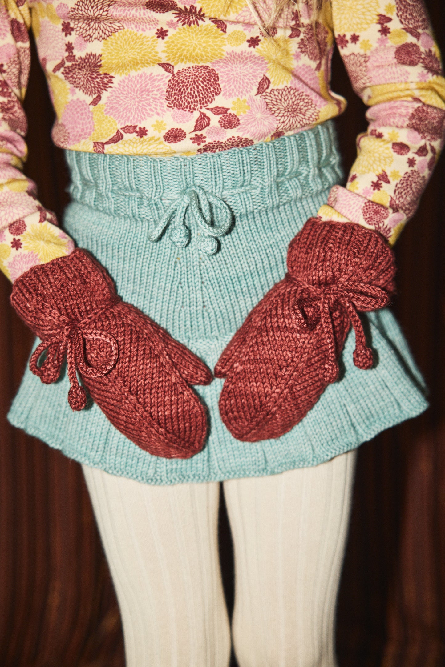 Snowshoe Hare Mittens