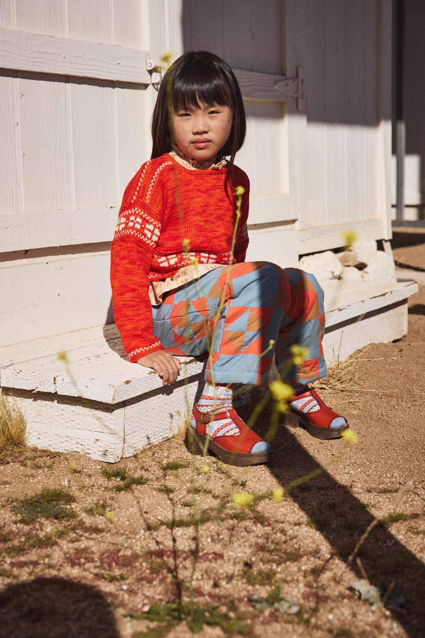 Tammy Quilted Patchwork Trousers