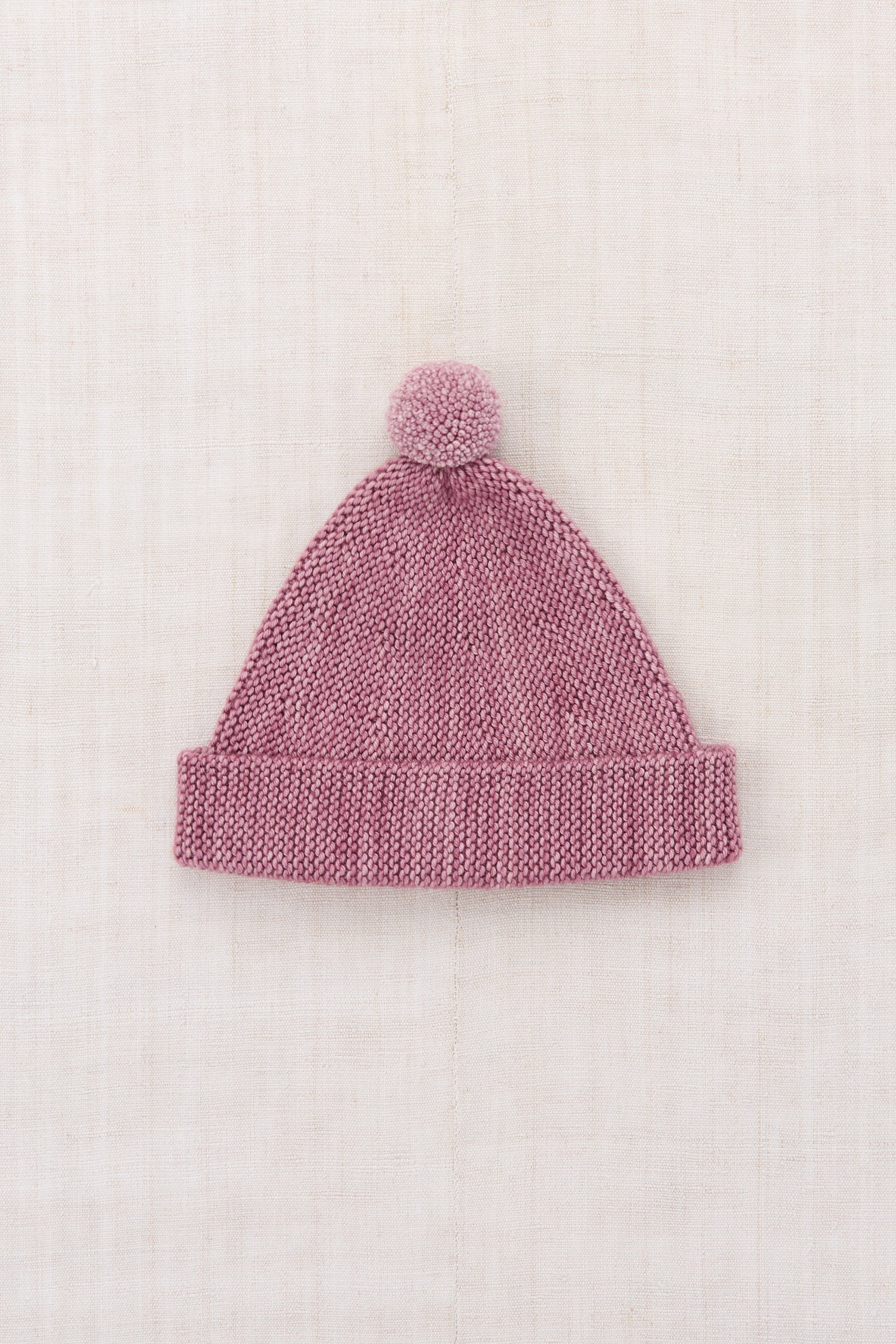Garter Hat - Antique Rose