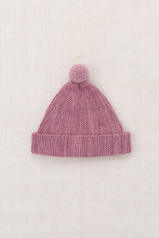 Garter Hat - Antique Rose