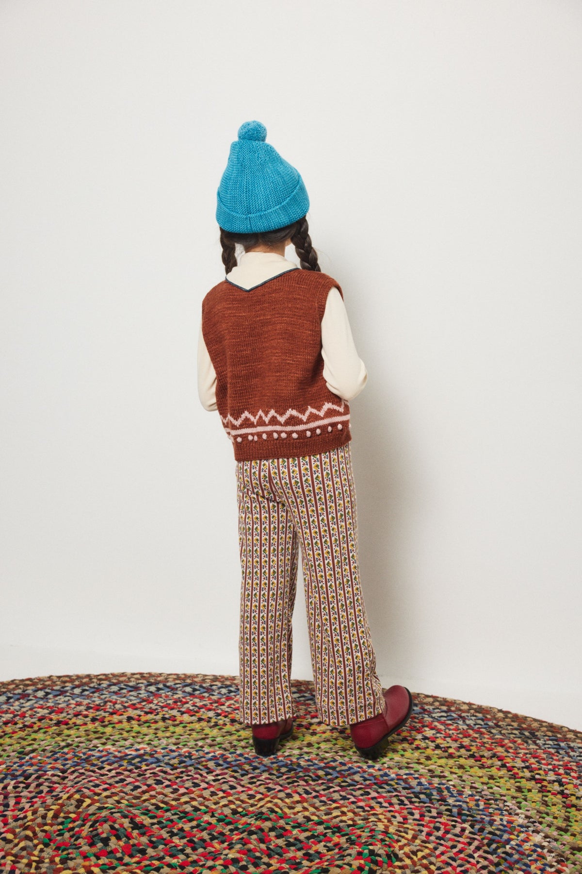 Garter Hat - Capri