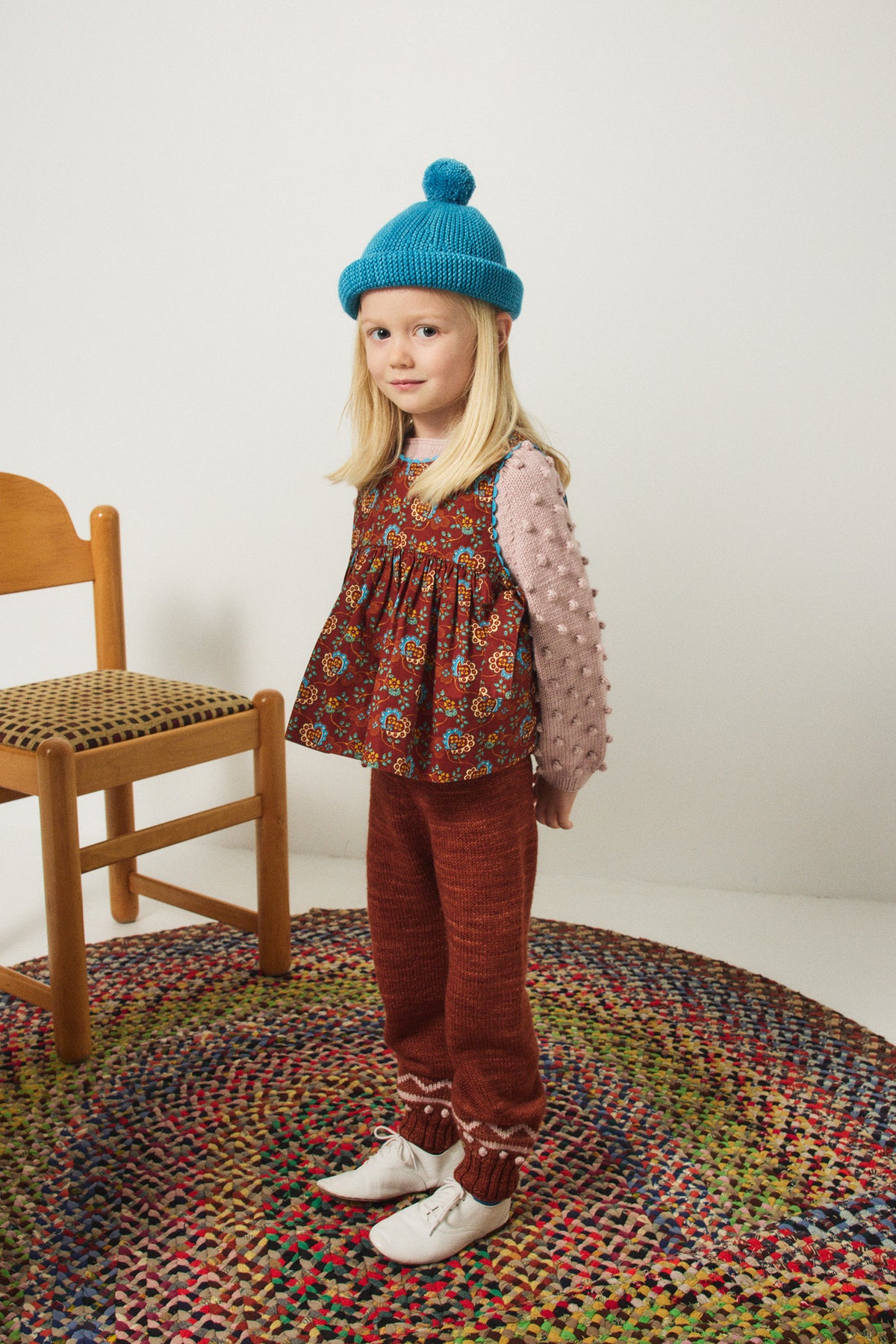 Garter Hat - Capri
