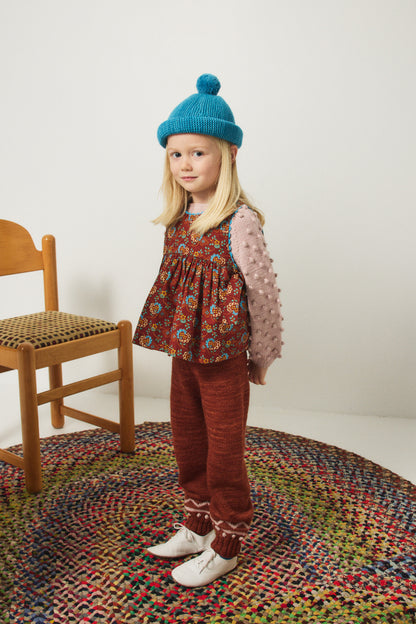 Garter Hat - Capri
