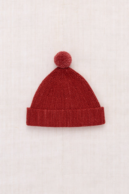 Garter Hat - Garnet