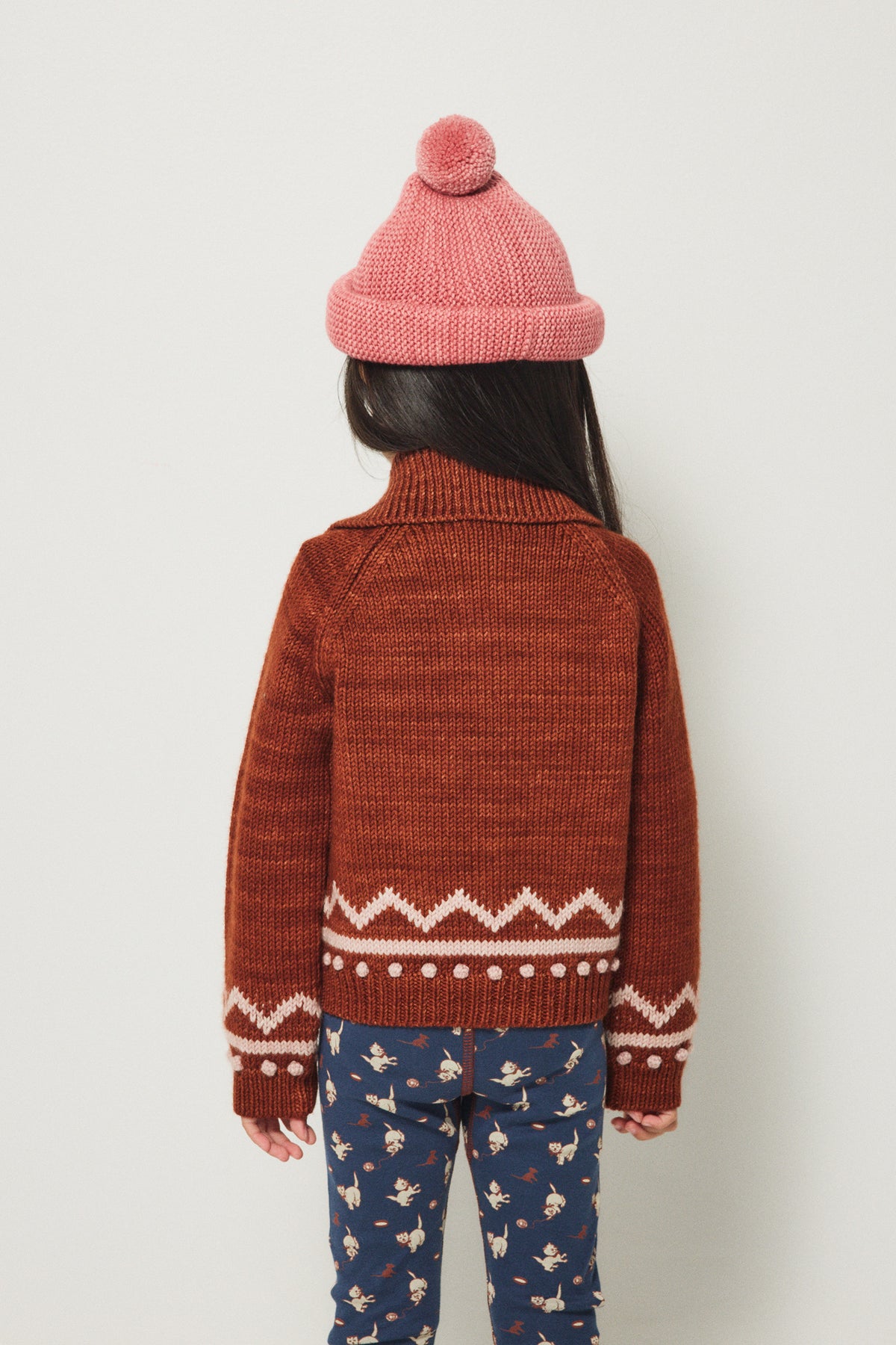Garter Hat – Misha & Puff