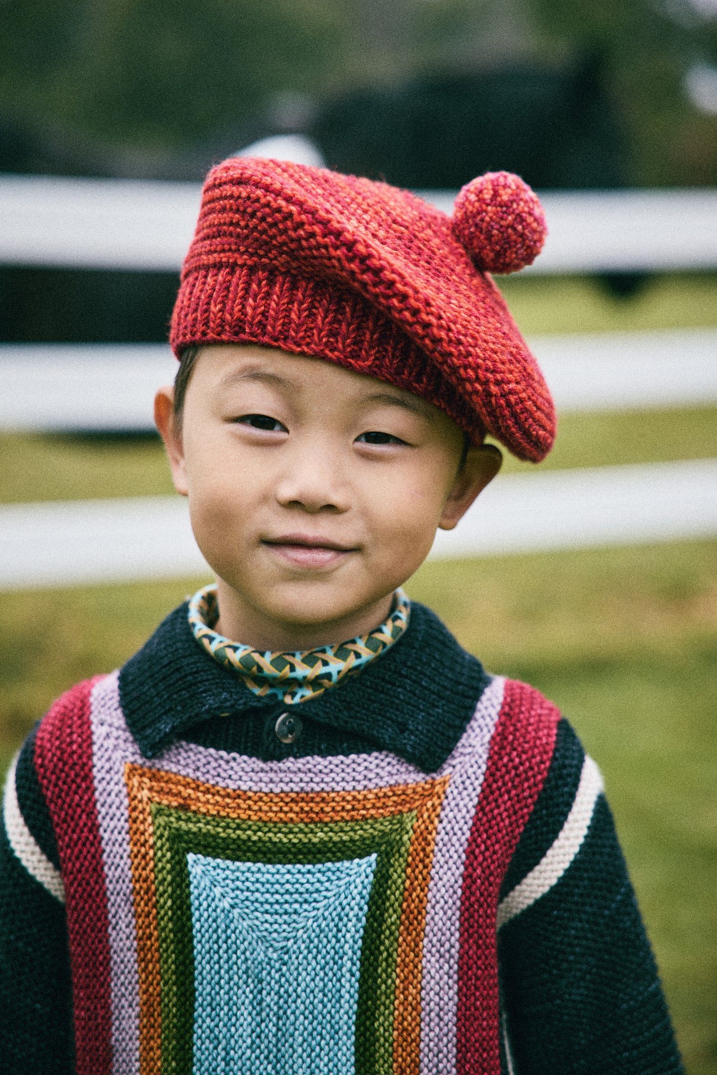 Log Cabin Sweater