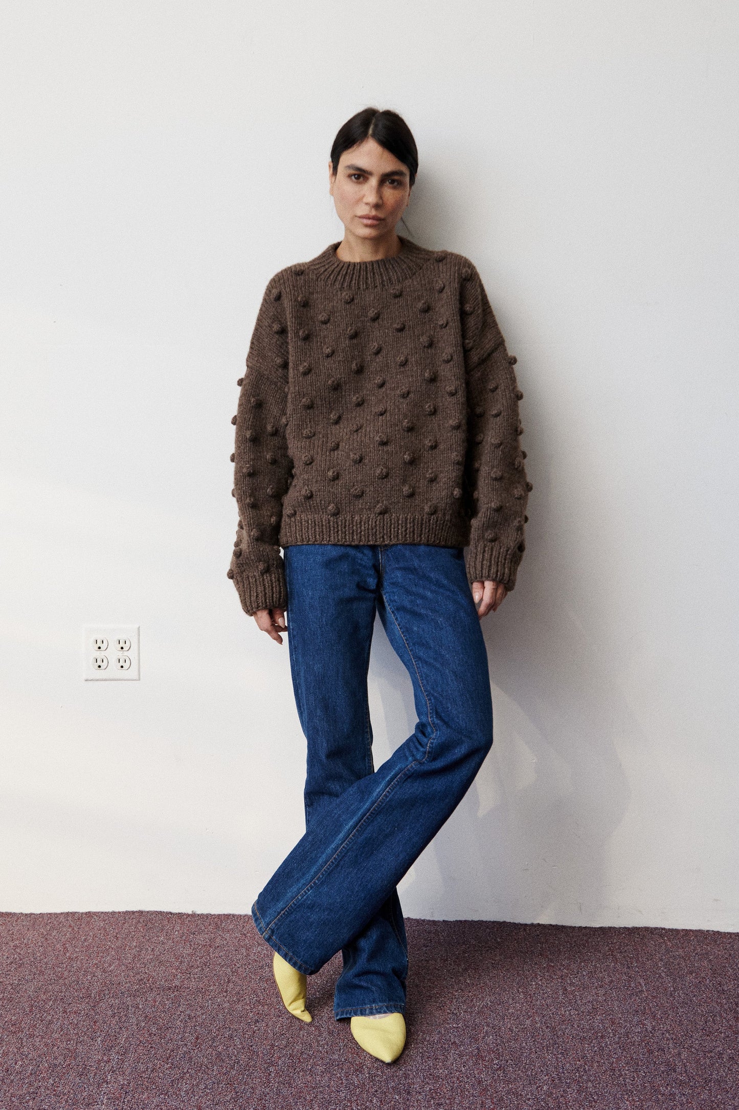 Puff Popcorn Sweater