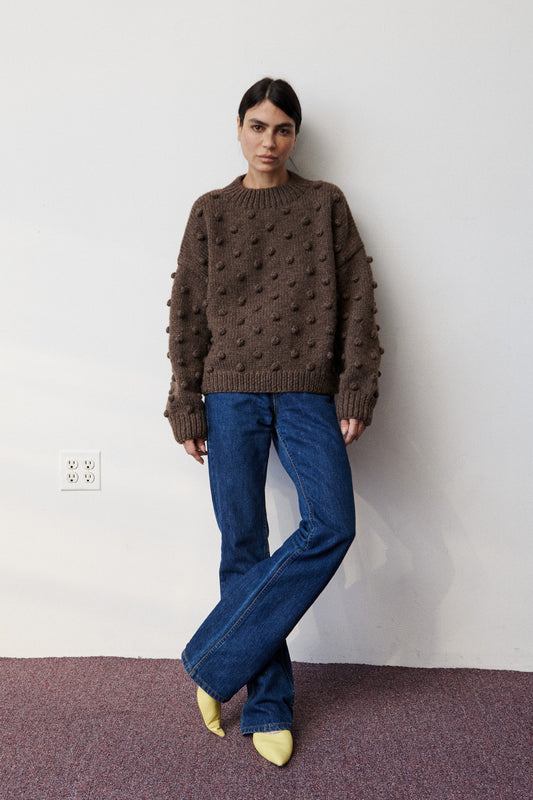 Puff Popcorn Sweater