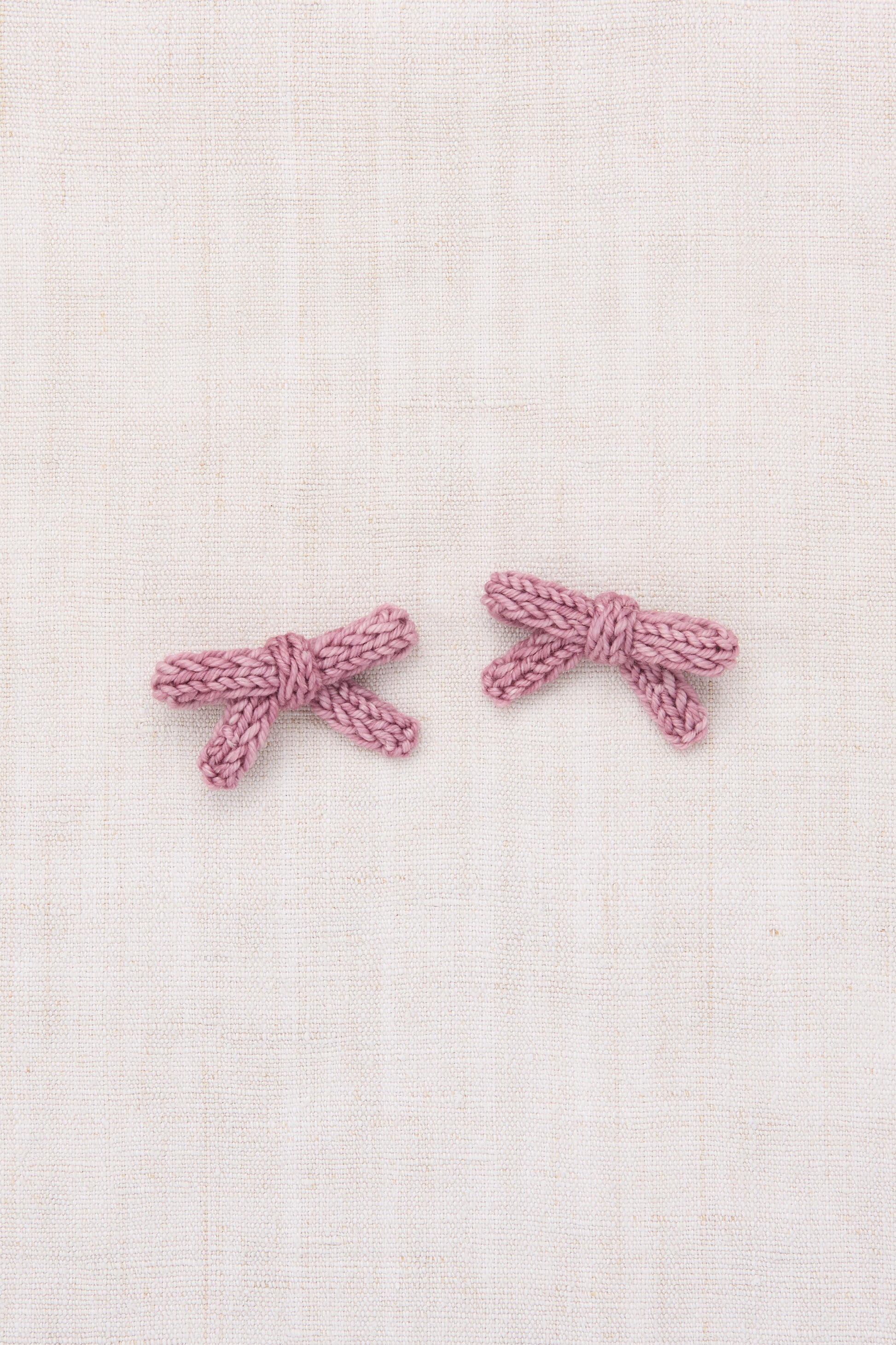 Goldie Bow Set - Antique Rose