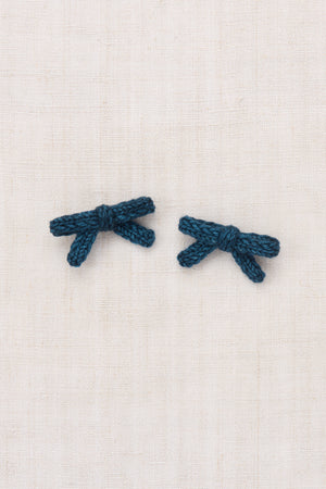 Goldie Bow Set - Marine Blue