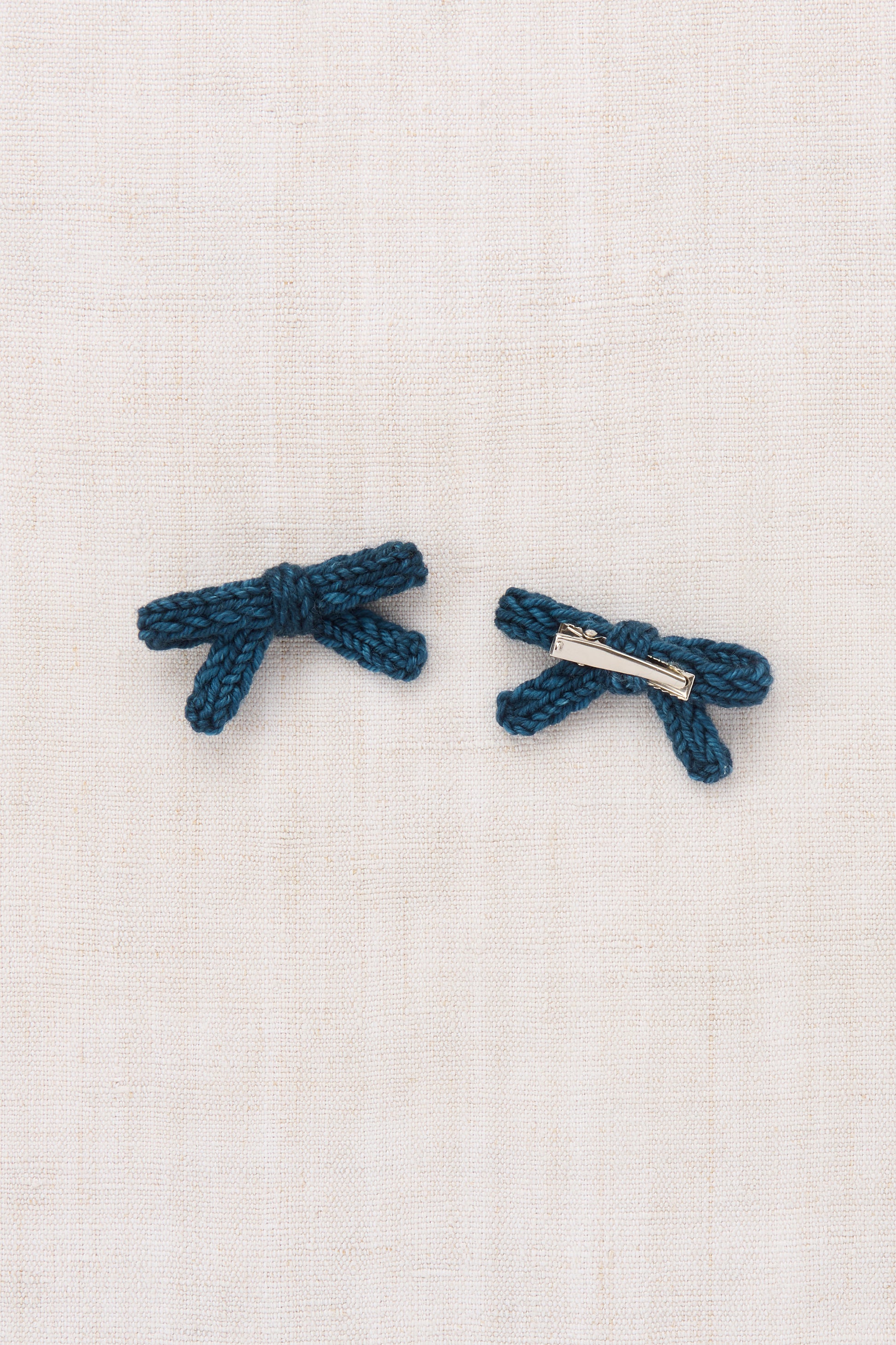 Goldie Bow Set - Marine Blue