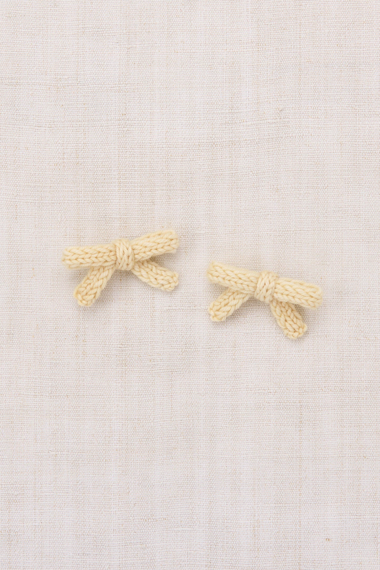 Goldie Bow Set - Shortbread