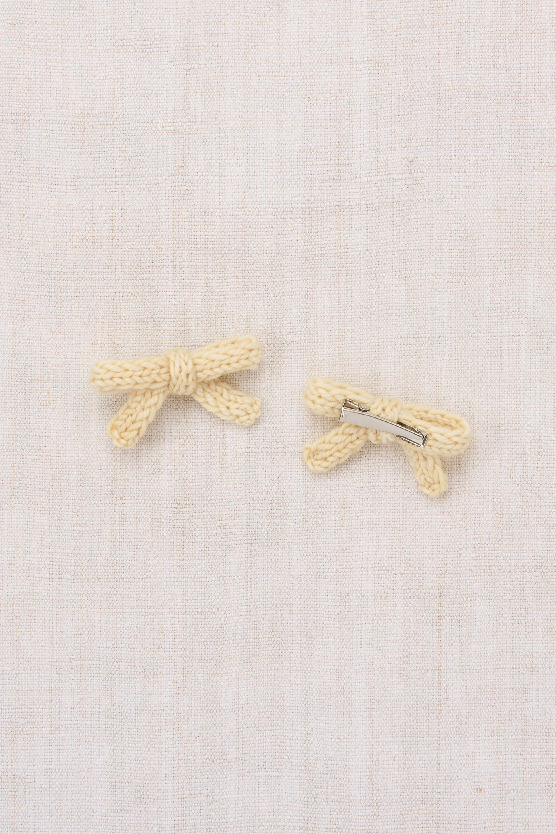 Goldie Bow Set - Shortbread