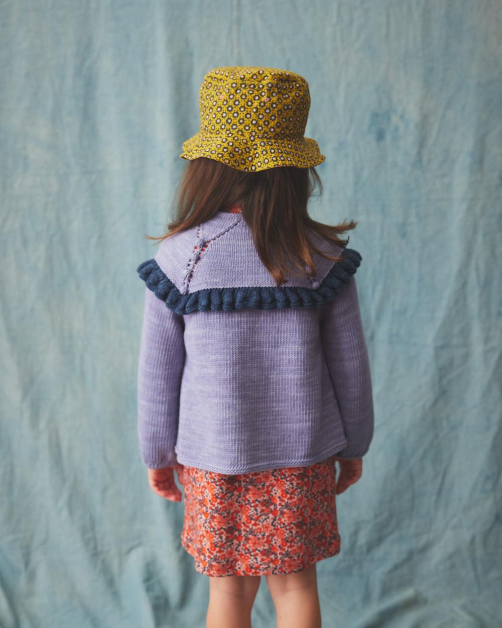 Ruffle Cardigan - Misha & Puff