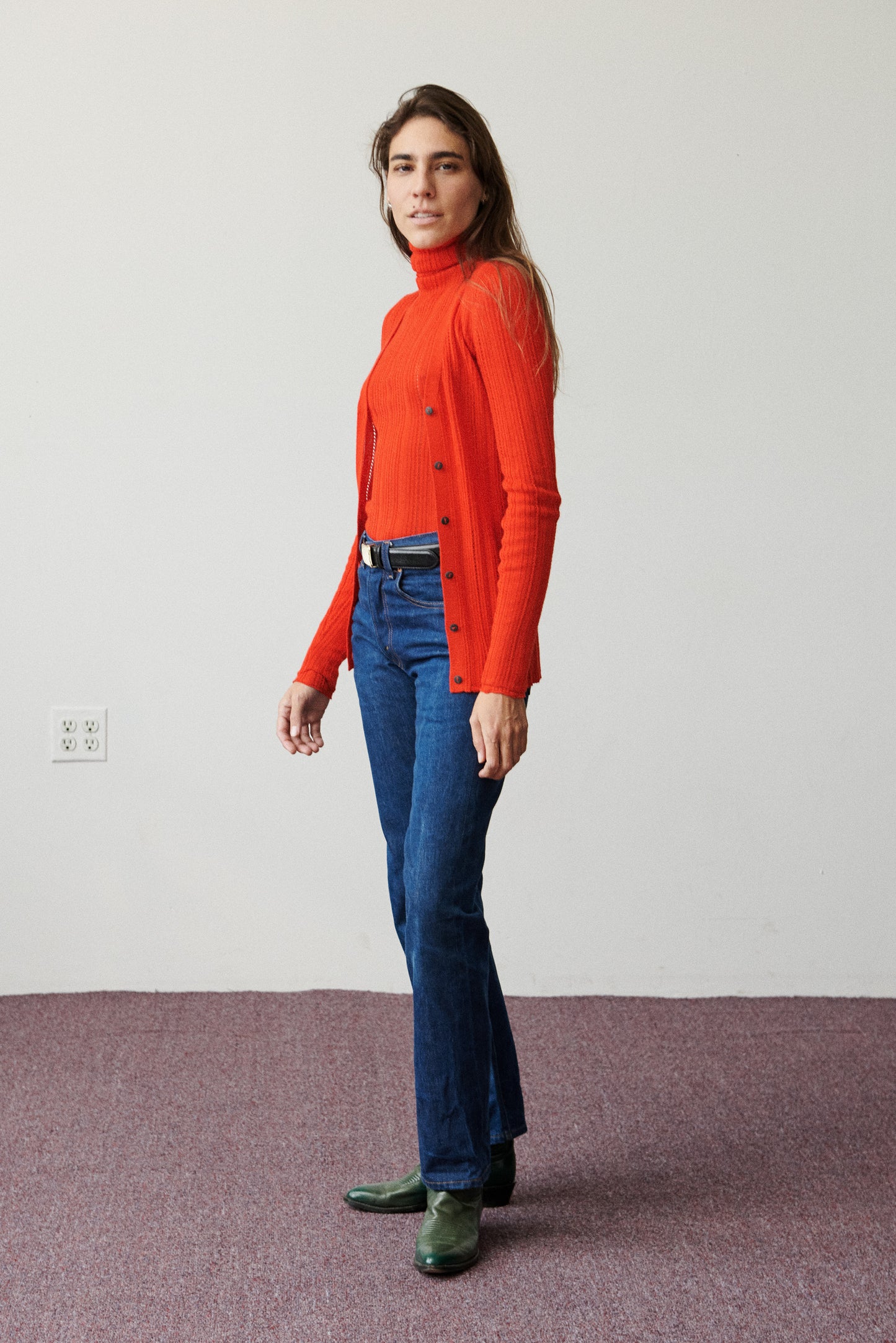 Fluted Lace Bergen Cardigan