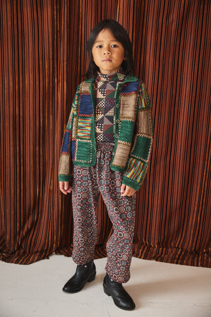 Ladder Square Cardigan