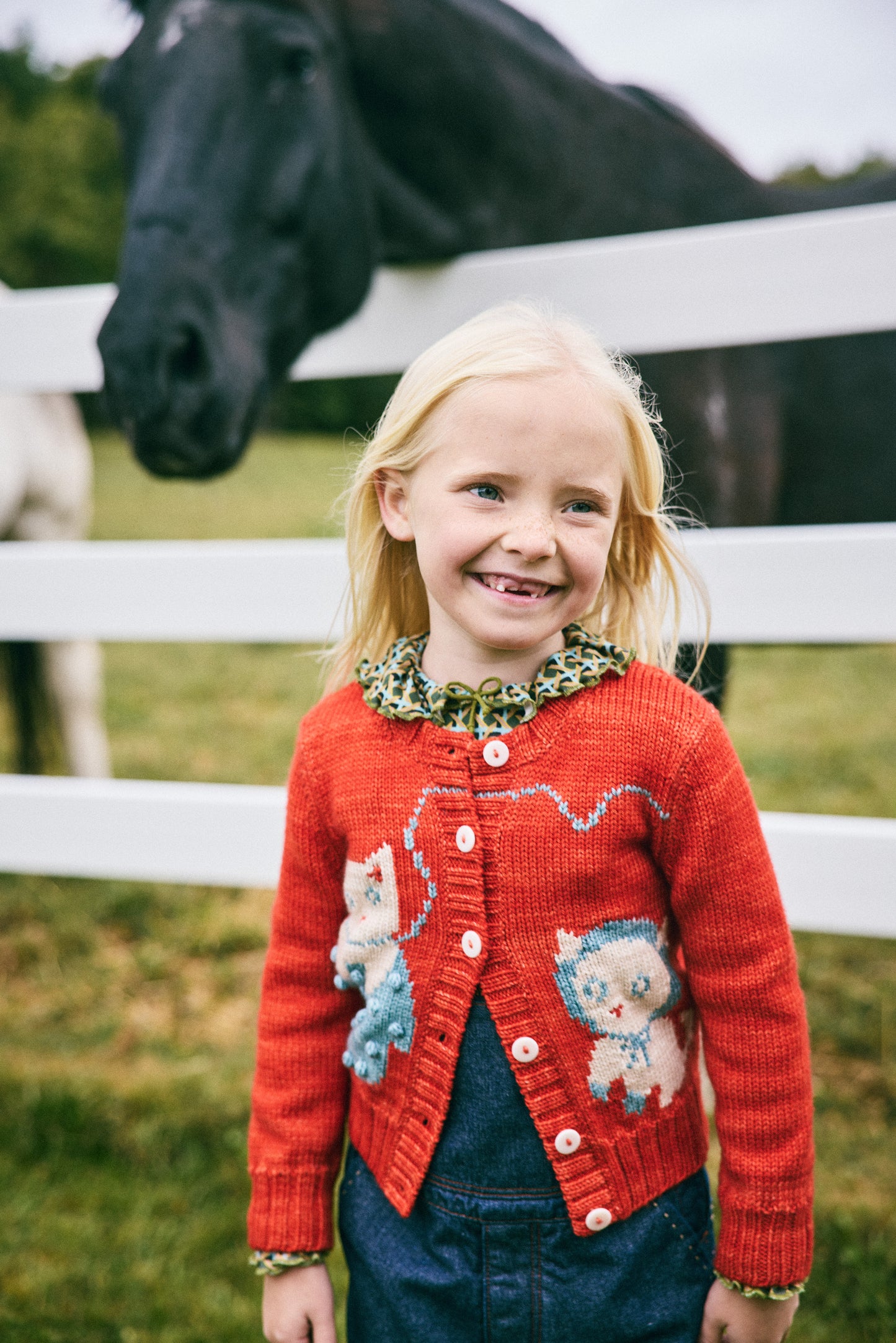 Three Little Kittens Cardigan