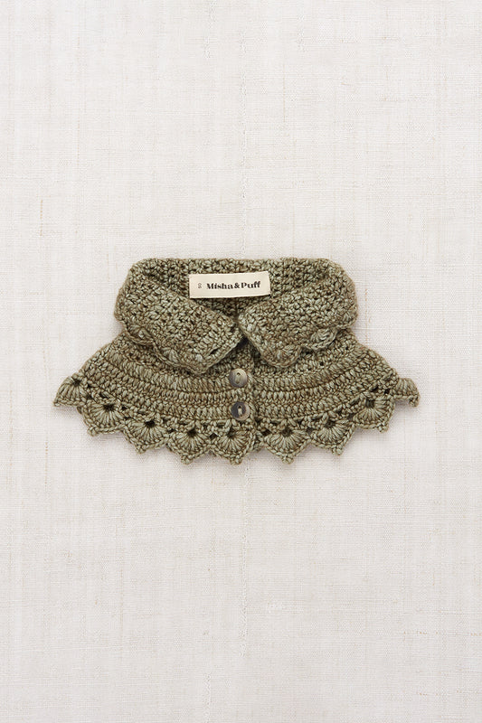 Crochet Button Collar