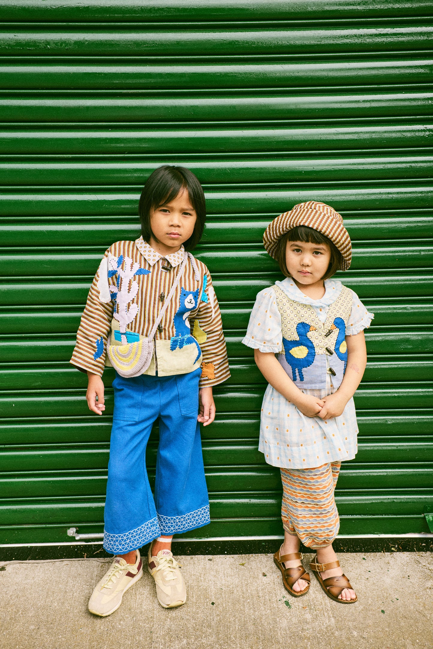 Flock Appliqué Vest