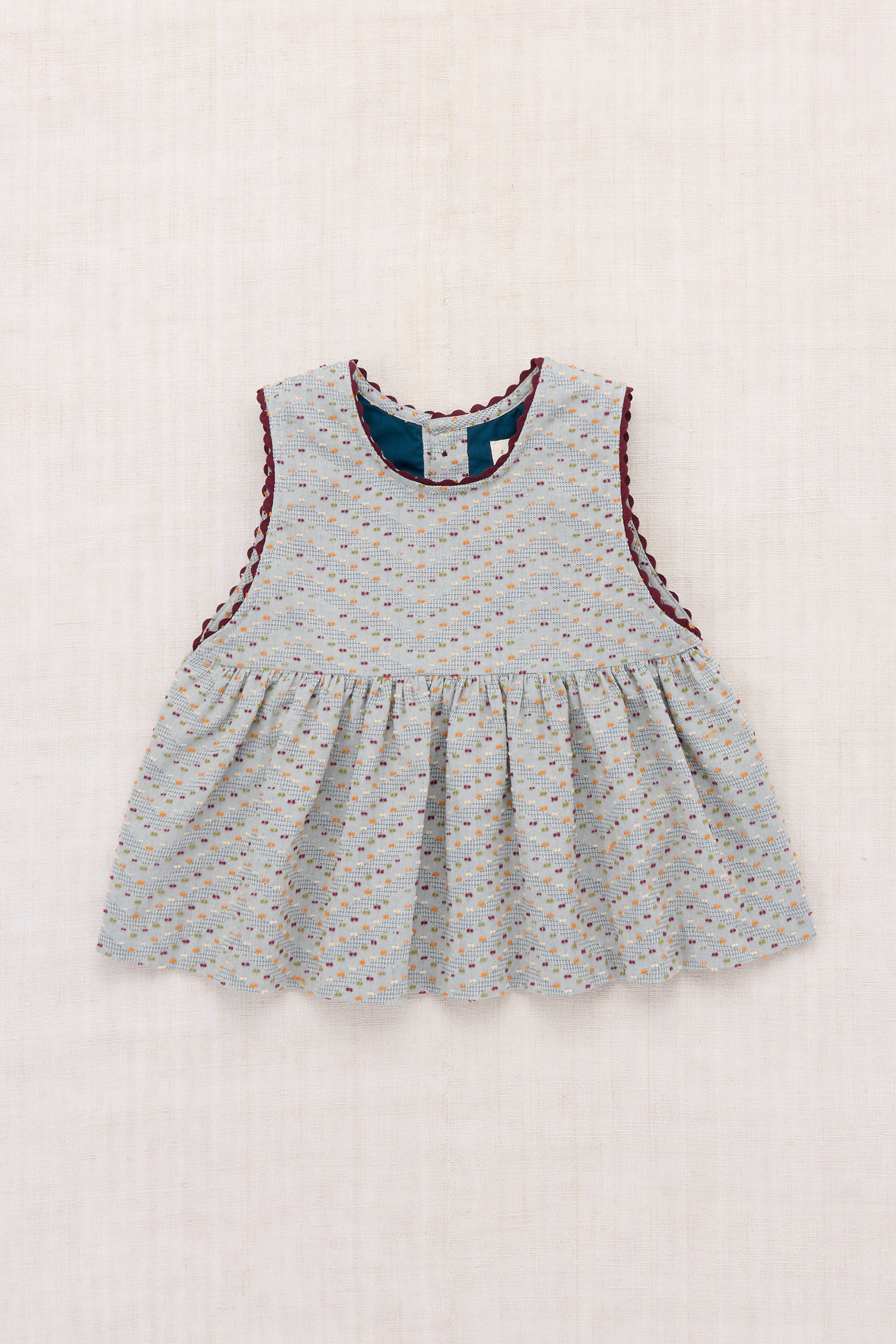 Hana Top - Marine Blue Celebration