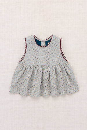 Hana Top - Marine Blue Celebration
