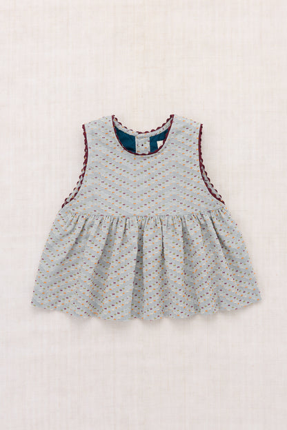 Hana Top - Marine Blue Celebration