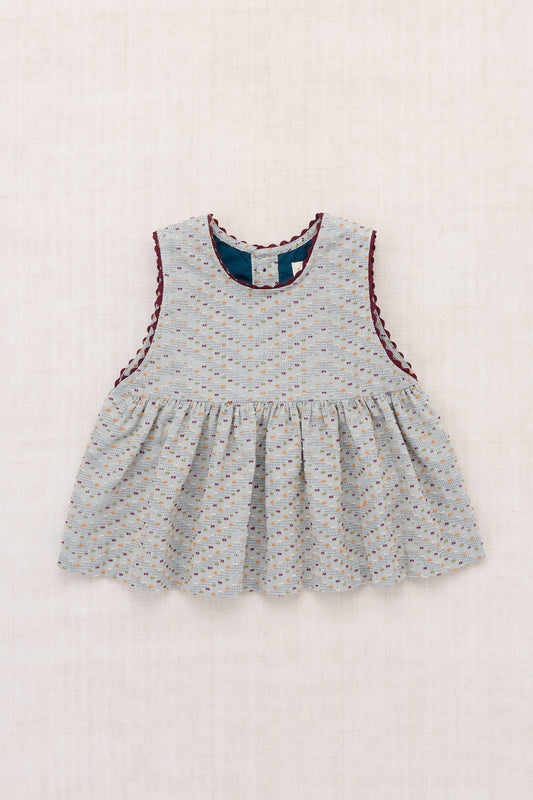Hana Top - Marine Blue Celebration