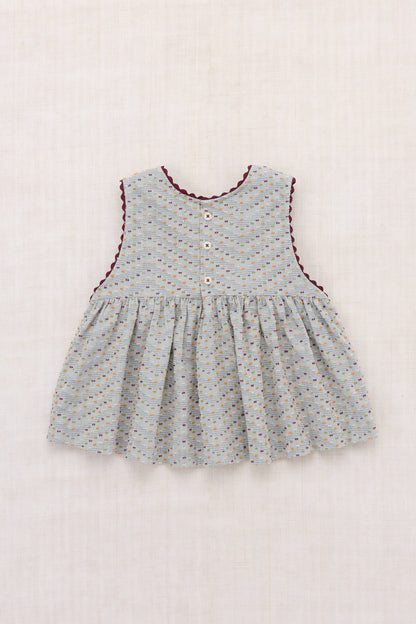 Hana Top - Marine Blue Celebration