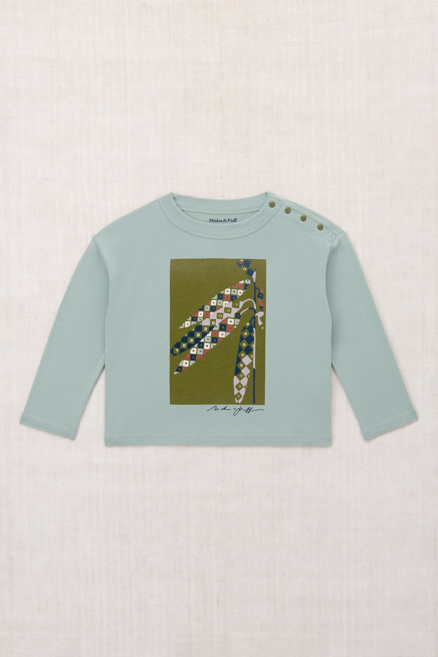 Harvest Long Sleeve Boxy Top - Onsen