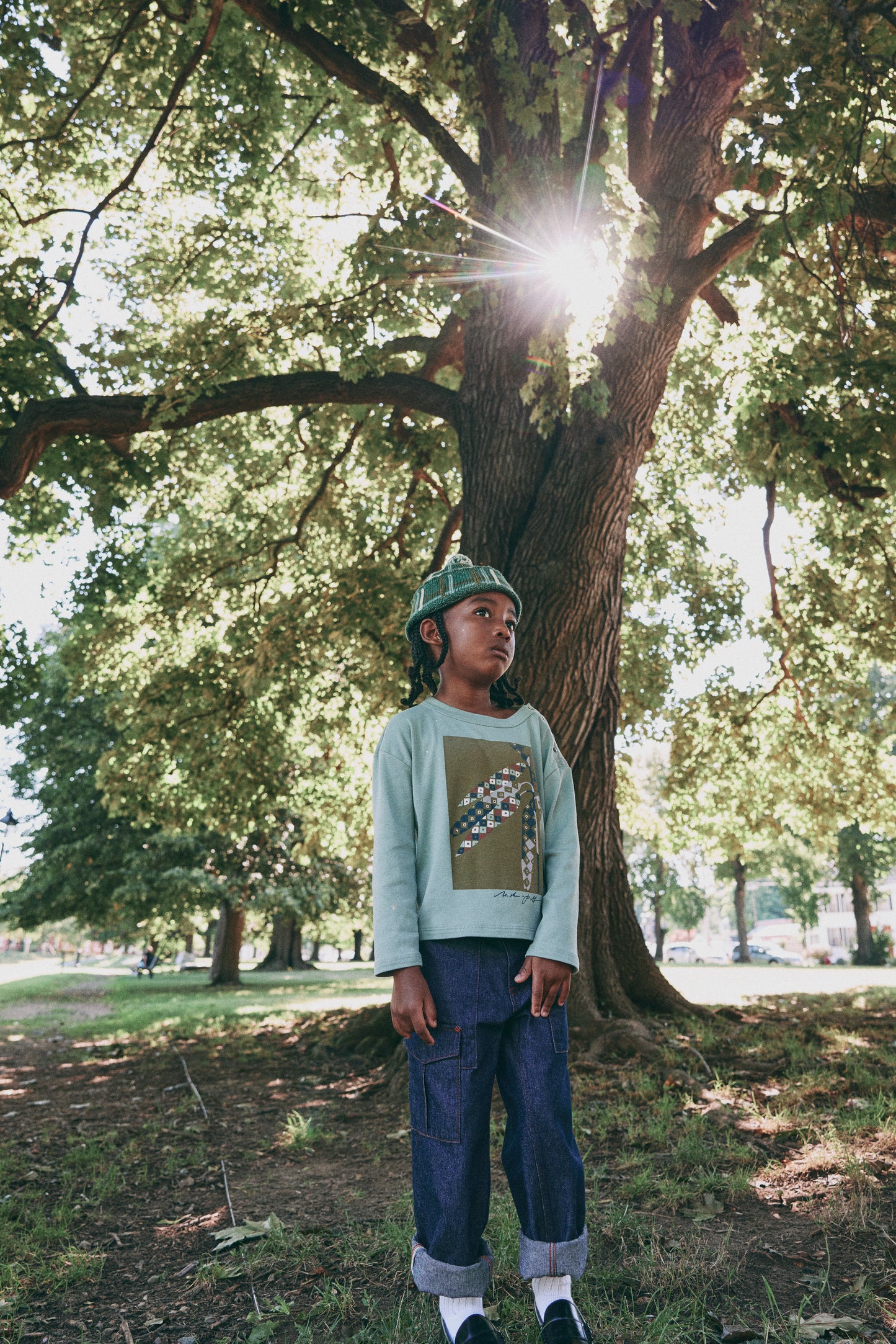 Harvest Long Sleeve Boxy Top - Onsen