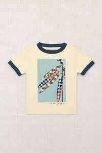 Harvest Ringer Tee - Shortbread