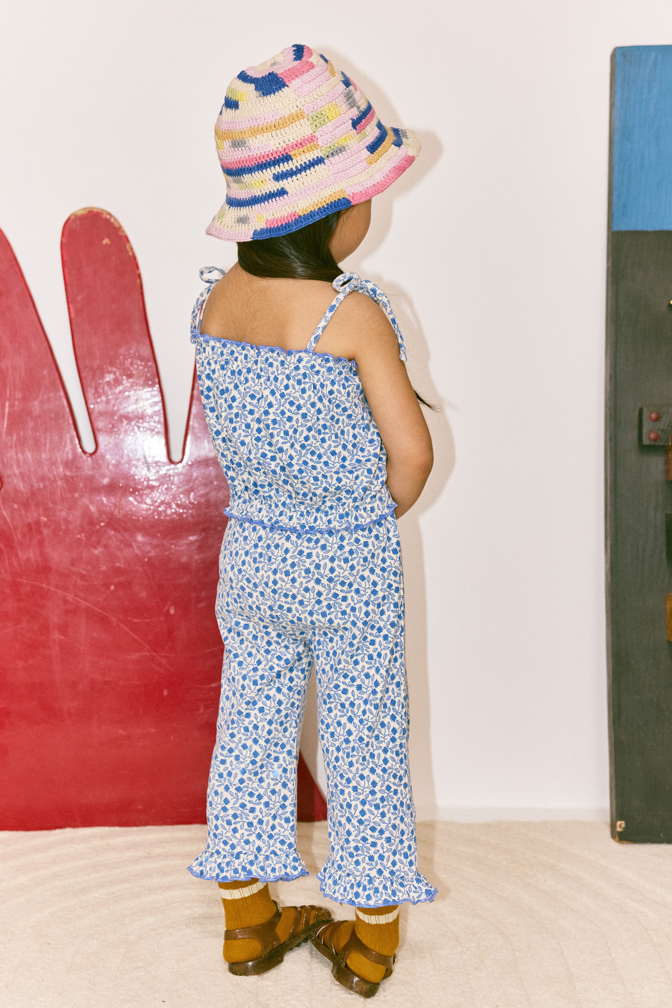 Ruffle Pedal Pusher – Misha & Puff