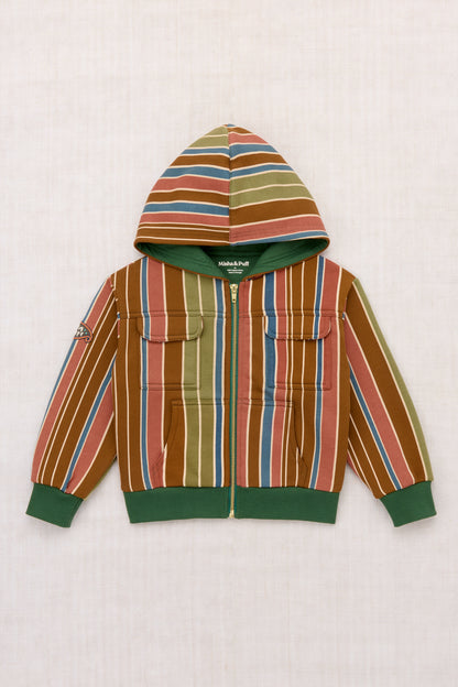 Henry Jacket - Nutmeg Afterschool Stripe