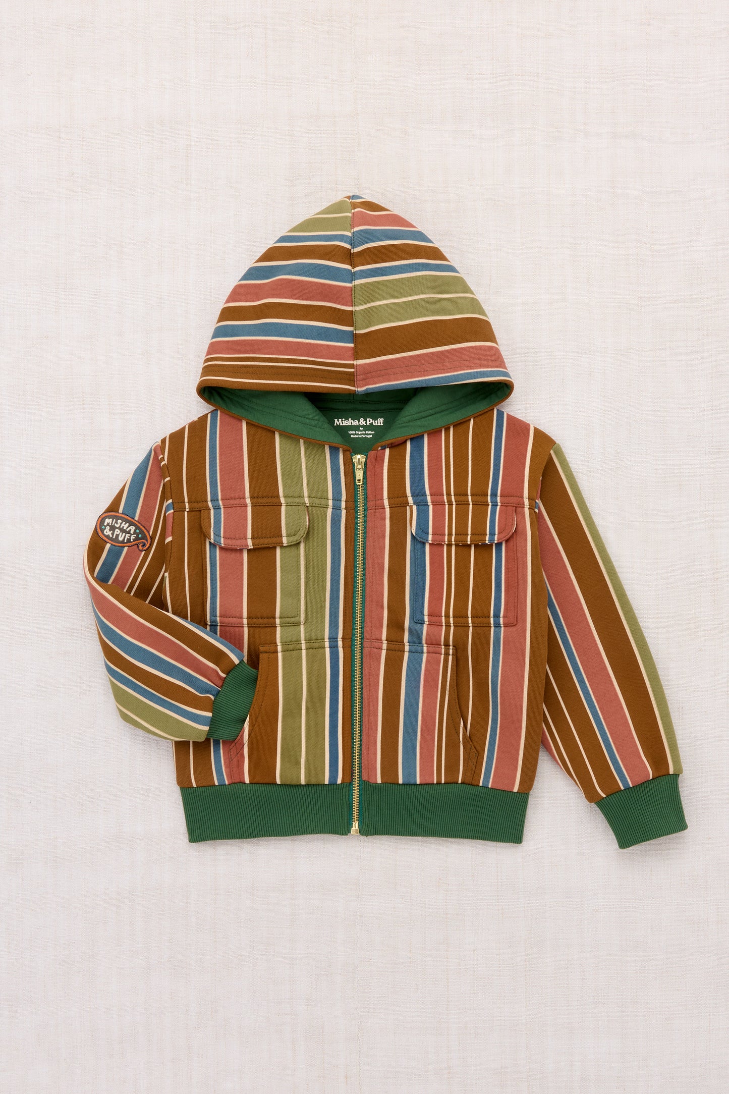 Henry Jacket - Nutmeg Afterschool Stripe