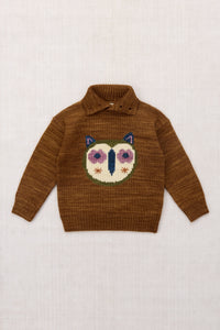 Hibou Bouton Sweater - Nutmeg