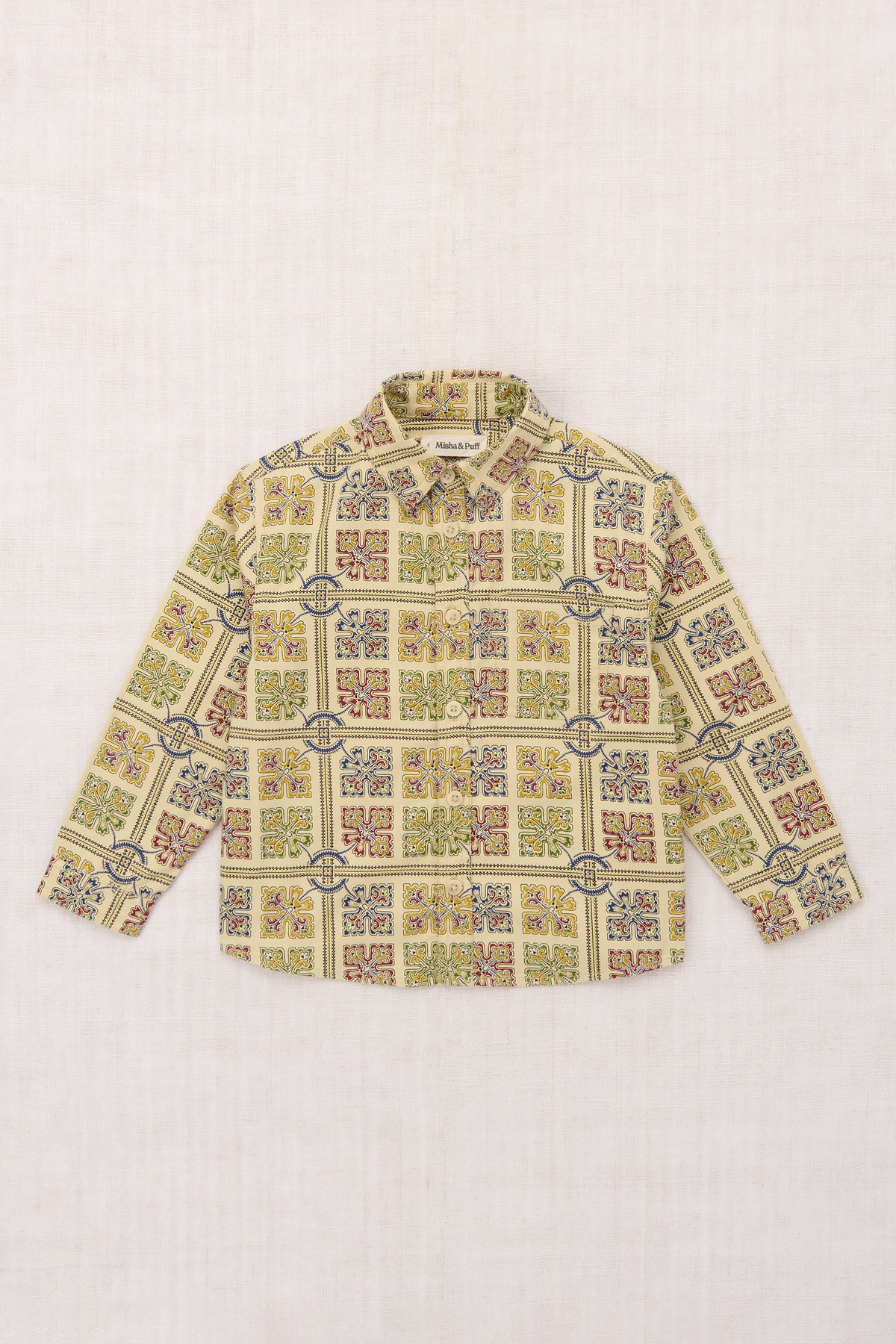 Hiro Shirt - Alabaster Canterbury