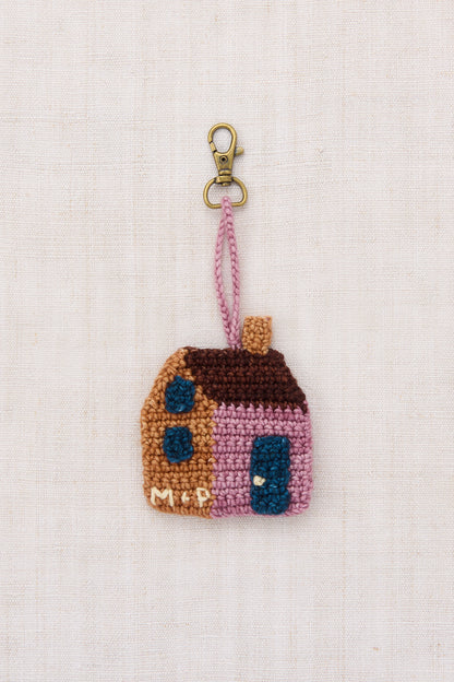 Home Bag Charm - Antique Rose